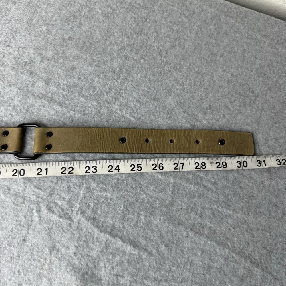All Saints Ezra Waist Belt Leather Tan Western Minimalist Boho Womens‎ XS